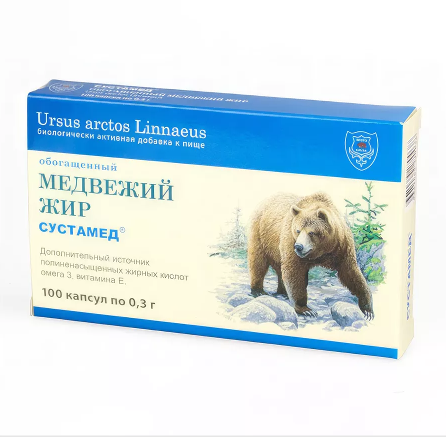 Медвежий Жир капс №100