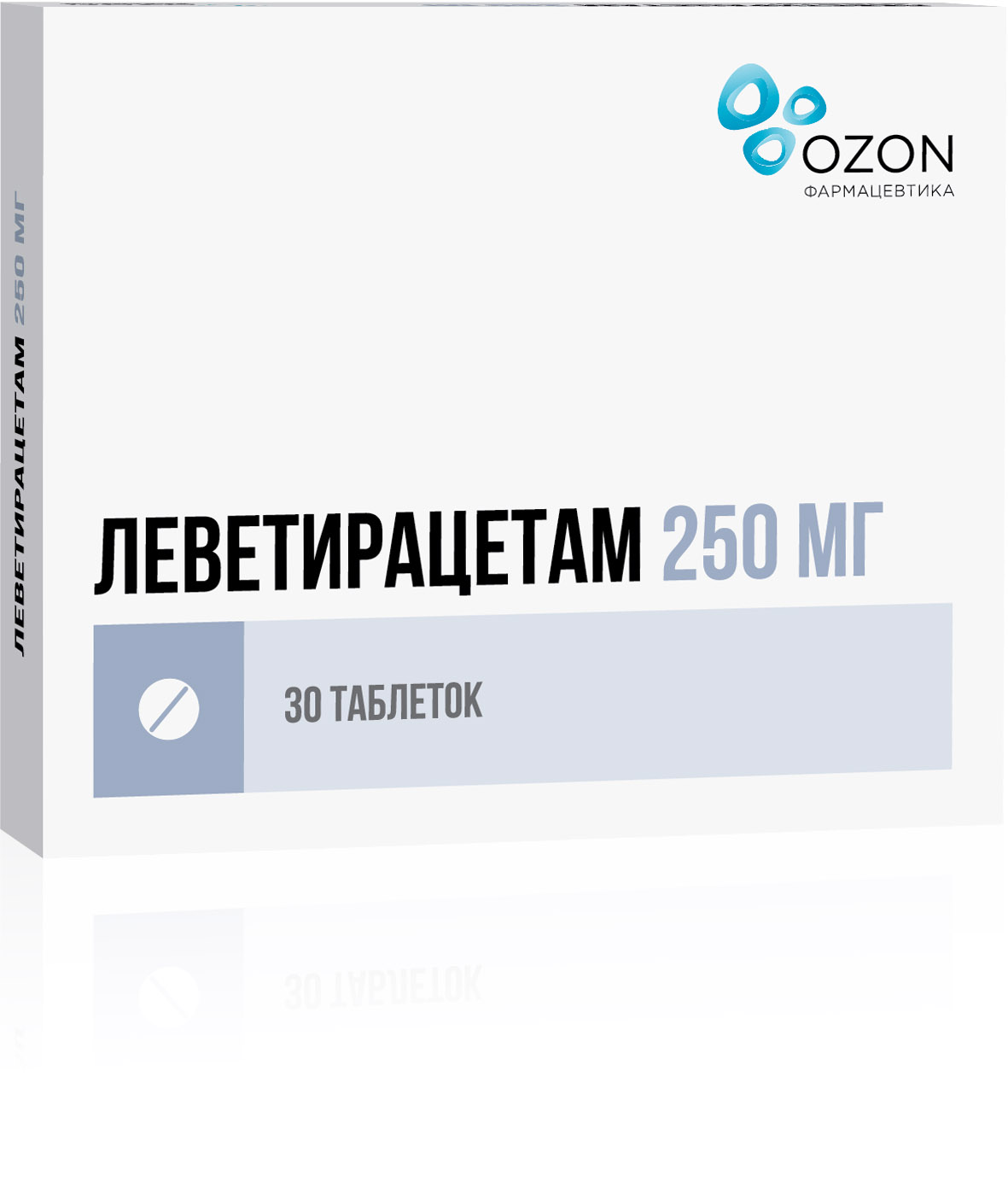 Леветирацетам таб ппо 250мг №30